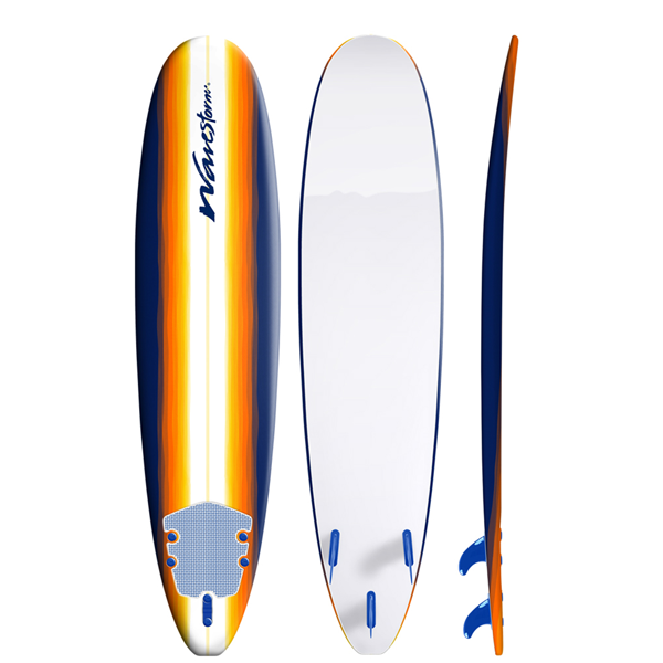 Wavestorm 8ft Classic Sunburst Foamie Surfboard | SURFSUP